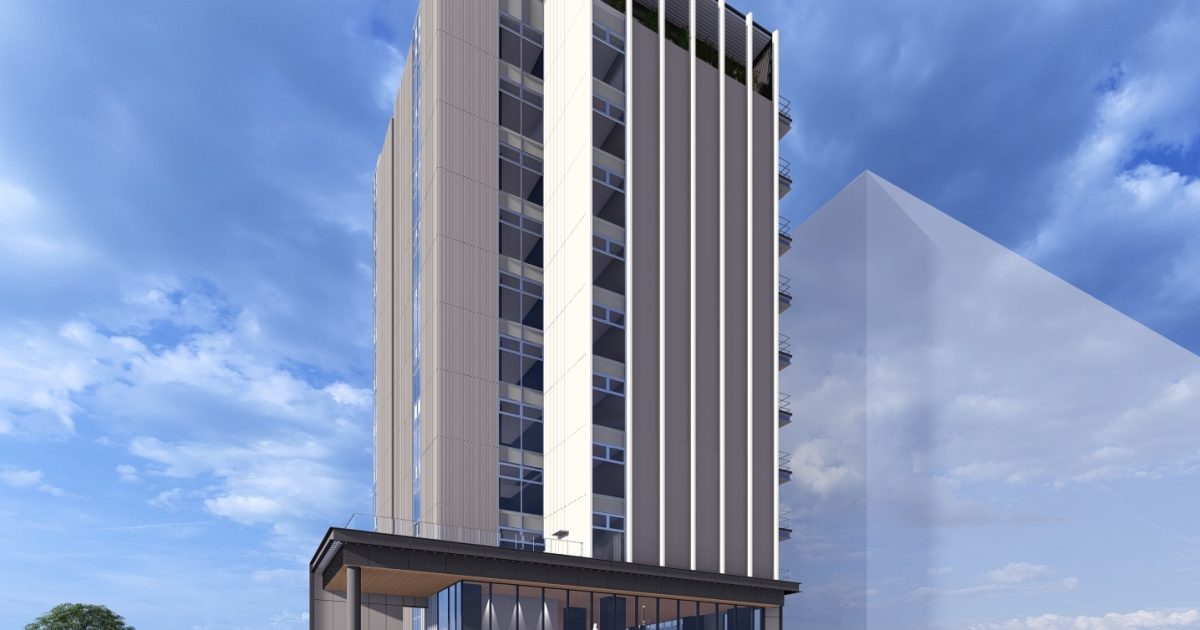 大阪大学吹田キャンパスの（仮称）共創環境強化拠点施設（Agora2）が